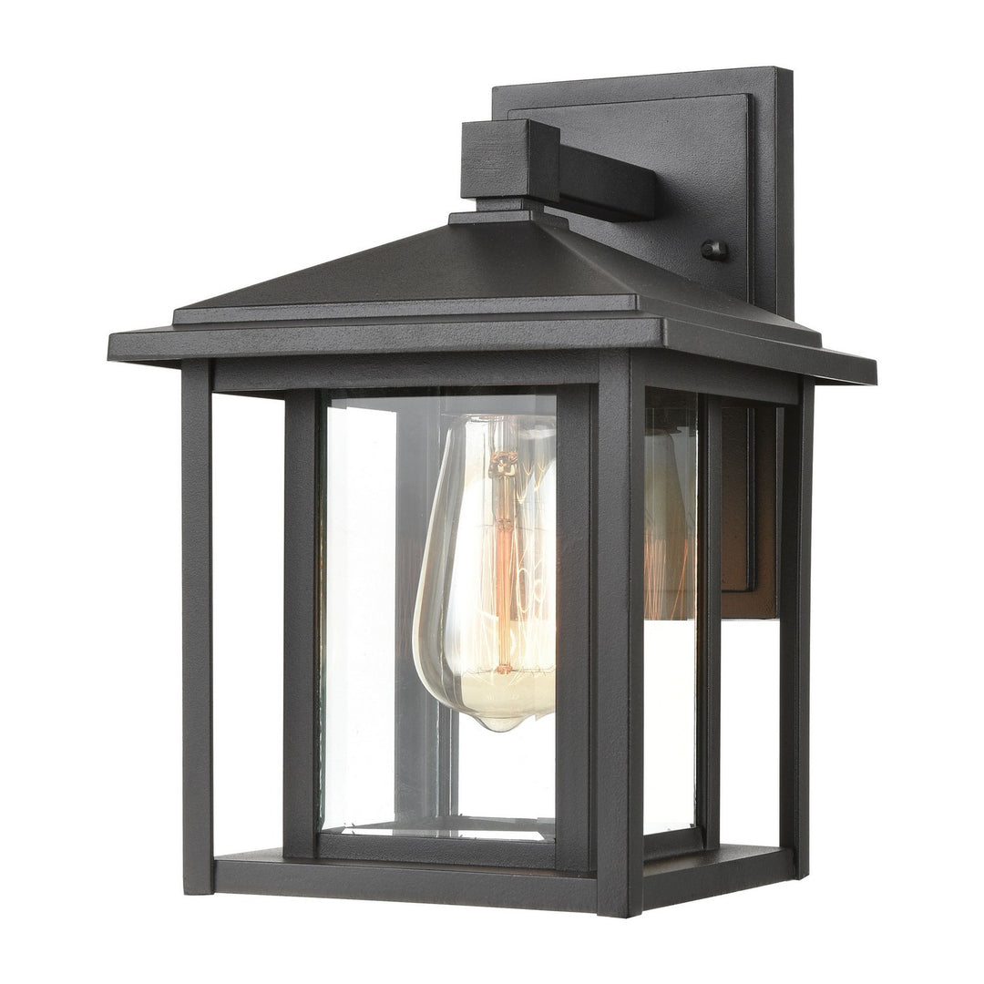 Elk Lighting 87130/1  Solitude Outdoor Matte Black
