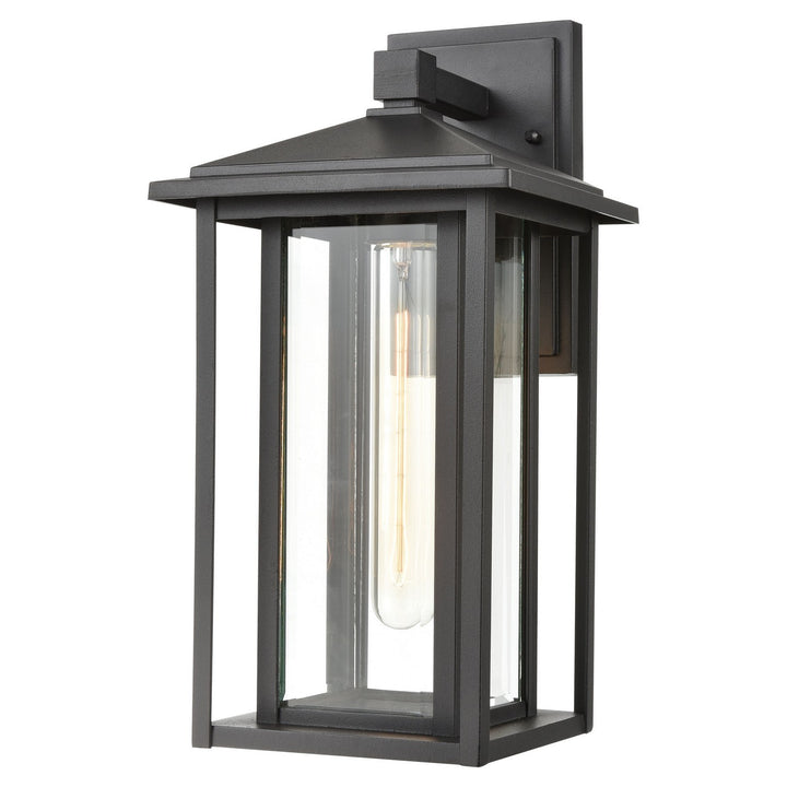 Elk Lighting 87133/1  Solitude Outdoor Matte Black