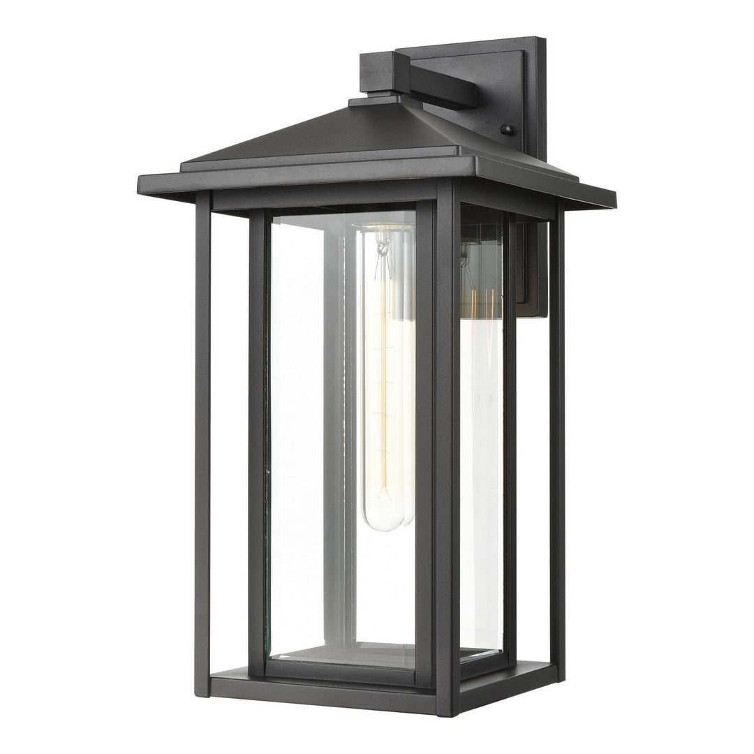 Elk Lighting 87134/1  Solitude Outdoor Matte Black