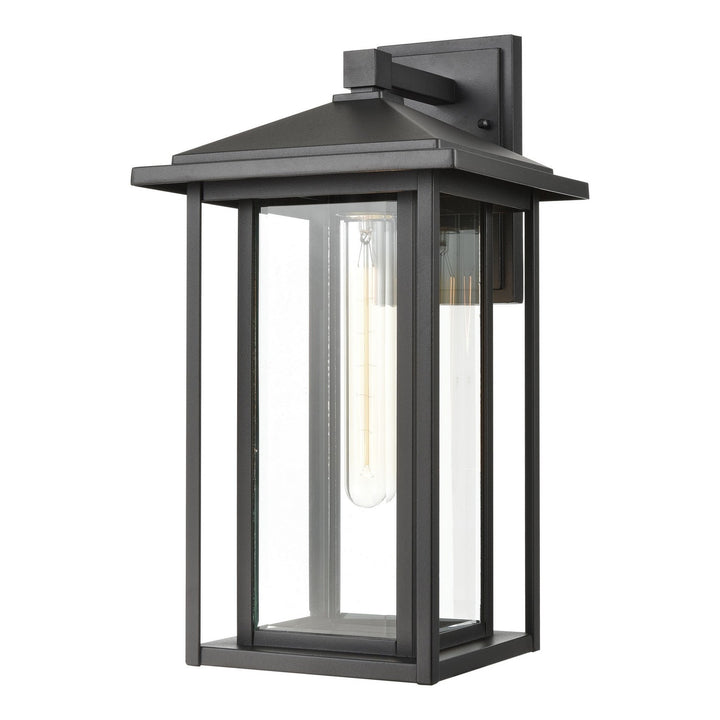 Elk Lighting 87134/1  Solitude Outdoor Matte Black