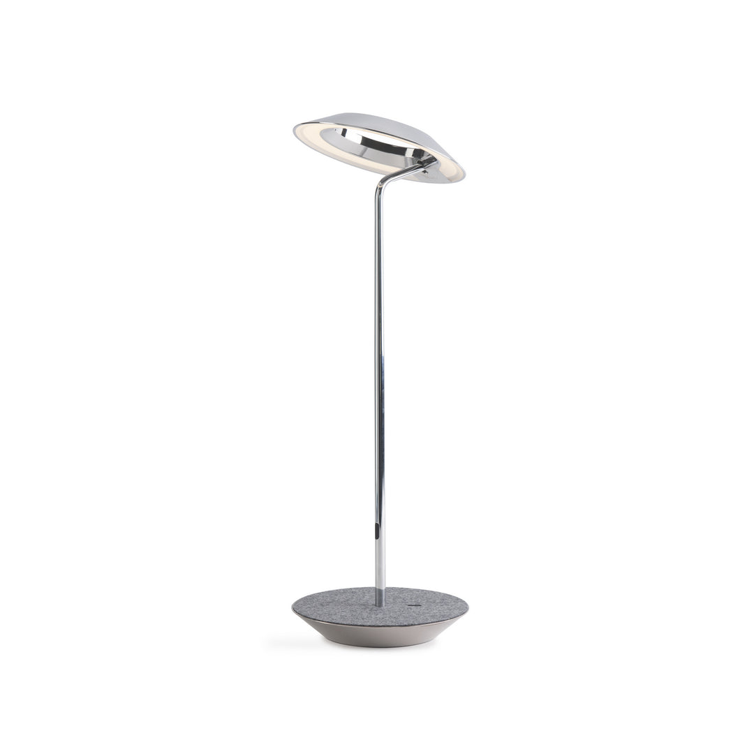 Koncept Lighting RYO-SW-CRM-OXF-DSK Modern Royyo Lamp Chrome, Oxford Felt Base Plate