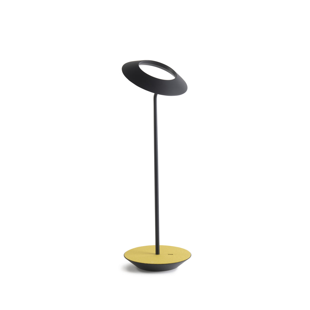 Koncept Lighting RYO-SW-MTB-HDF-DSK Modern Royyo Lamp Matte Black, Honeydew Felt Base Plate