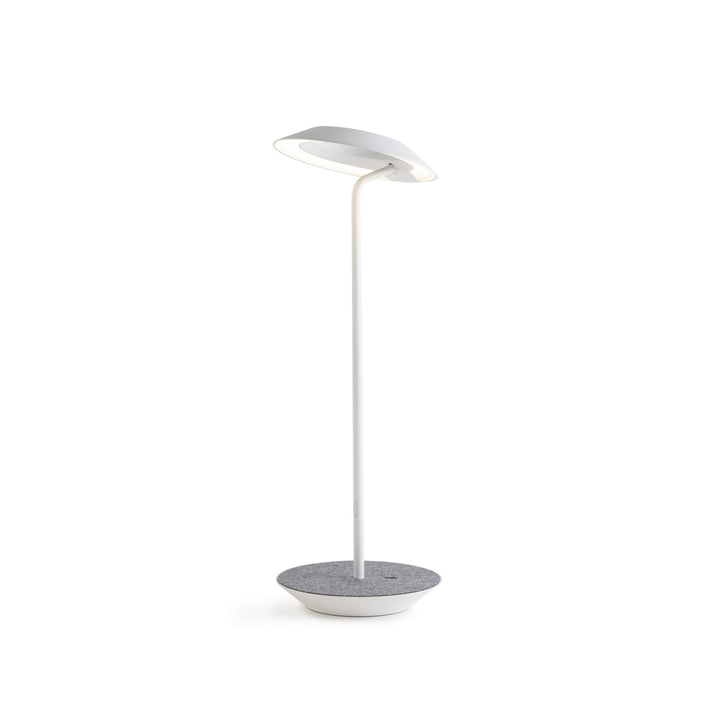 Koncept Lighting RYO-SW-MWT-OXF-DSK Modern Royyo Lamp Matte White, Oxford Felt Base Plate