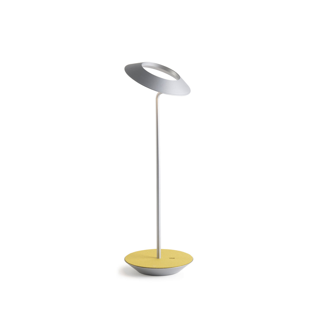 Koncept Lighting RYO-SW-SIL-HDF-DSK Modern Royyo Lamp Silver, Honeydew Felt Base Plate