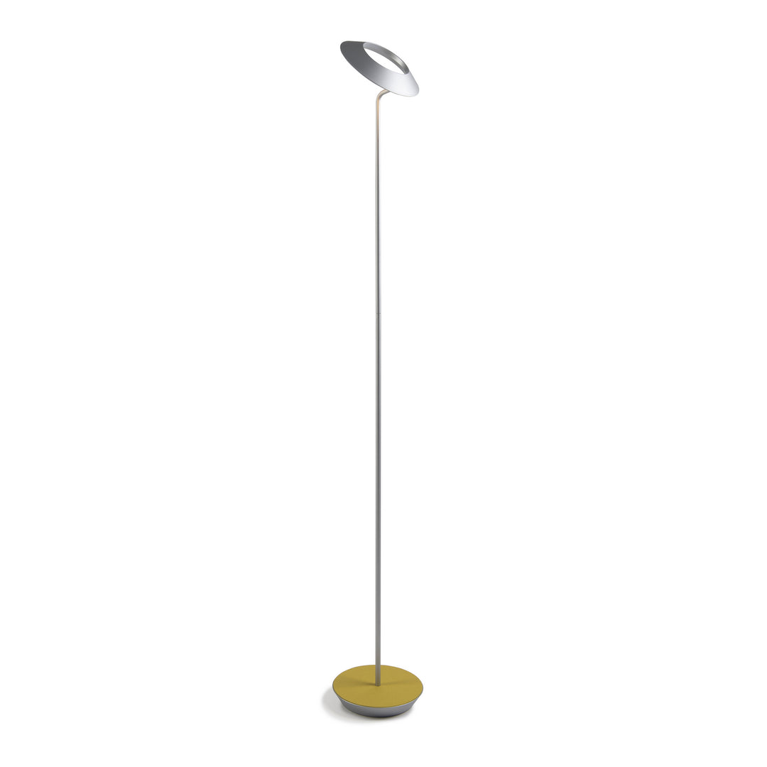 Koncept Lighting RYO-SW-SIL-HDF-FLR Modern Royyo Lamp Silver, Honeydew Felt Base Plate