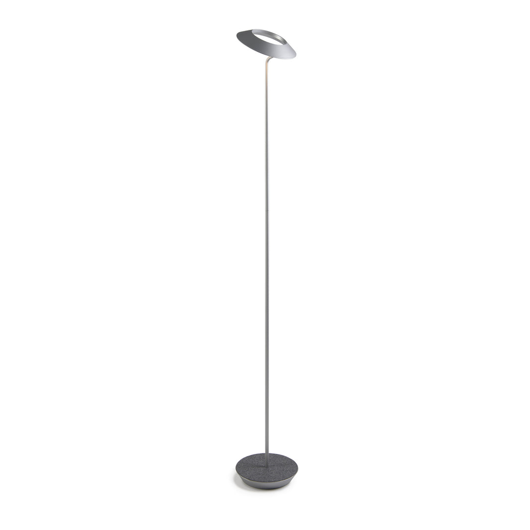 Koncept Lighting RYO-SW-SIL-OXF-FLR Modern Royyo Lamp Silver, Oxford Felt Base Plate