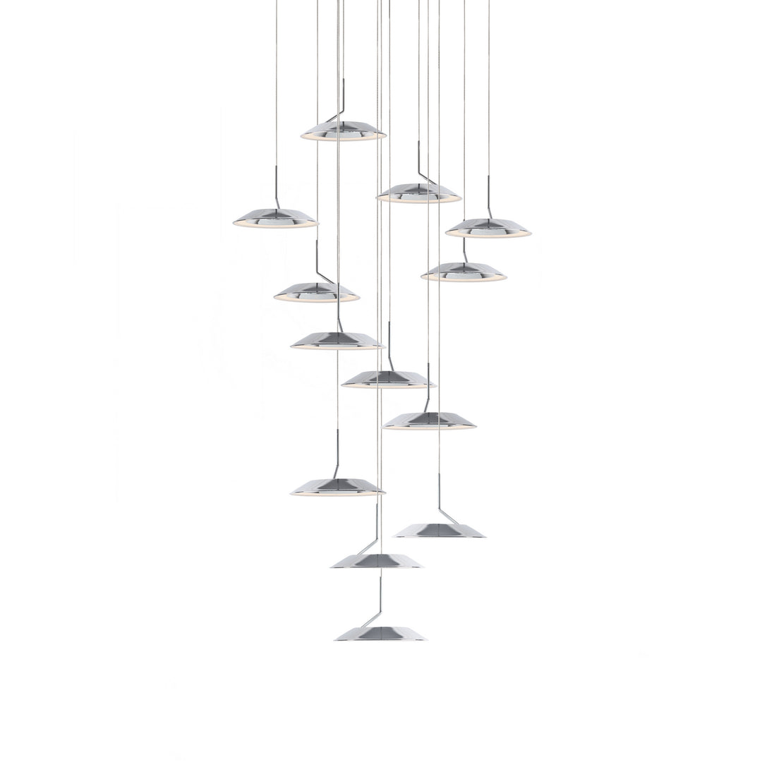 Koncept Royyo RYP-C13-SW-CRM Chandelier Light - Chrome