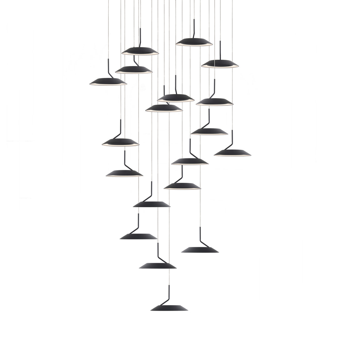 Koncept Royyo RYP-C19-SW-MTB Chandelier Light - Matte Black