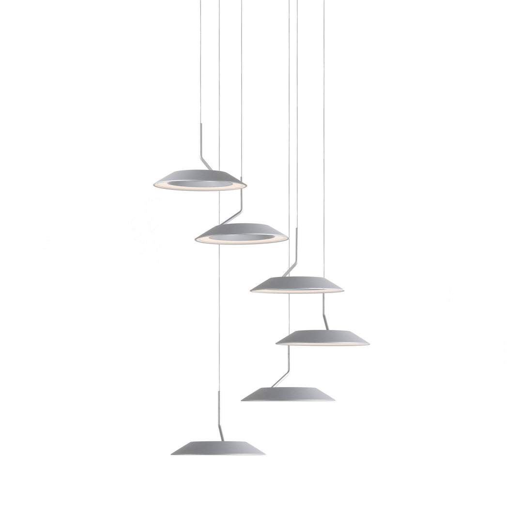 Koncept Royyo RYP-C6-SW-SIL Chandelier Light - Silver