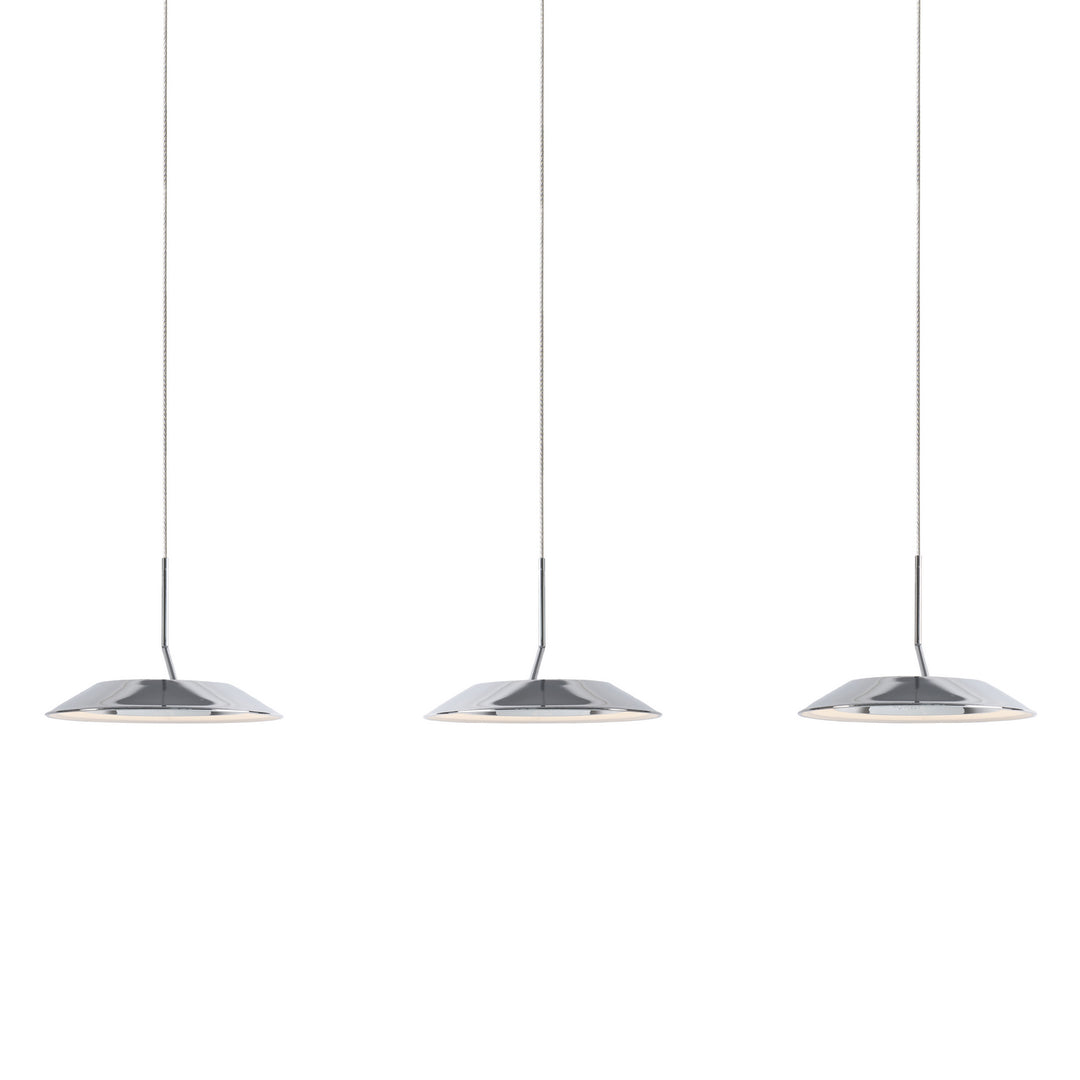 Koncept Royyo RYP-L3-SW-CRM Pendant Light - Chrome