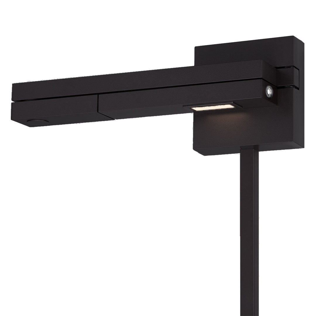 Wac Lighting BL-1021L-BK Modern Flip Lamp Black