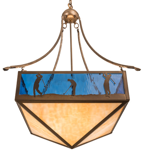 Meyda Tiffany Golf 98702 Pendant Light - Antique Copper