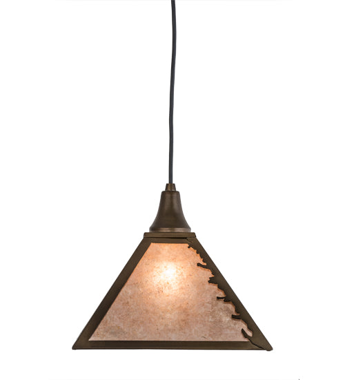 Meyda Tiffany Leaf Edge 98719 Pendant Light - Antique Copper