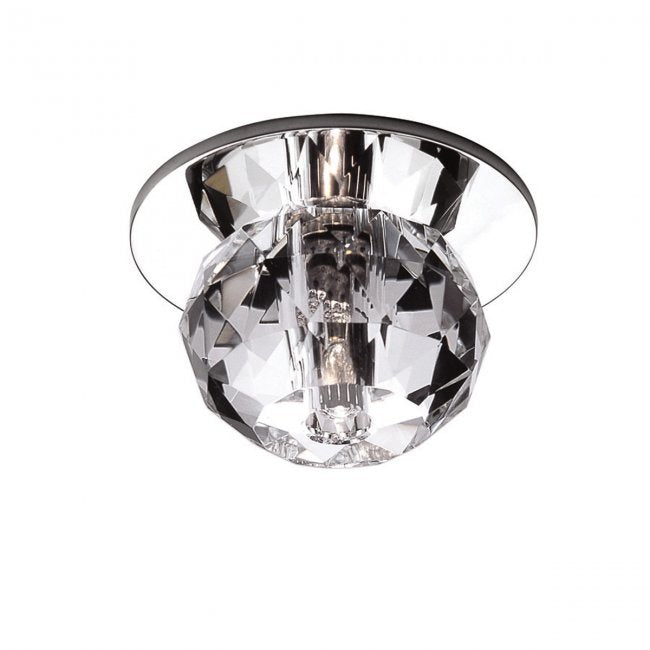 Wac Lighting DR-363LED-CL/CH Modern Beauty Spot Utility Light Clear/Chrome