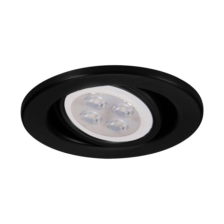 Wac Lighting HR-837LED-BK  2.5 Low Volt Recessed Light Black