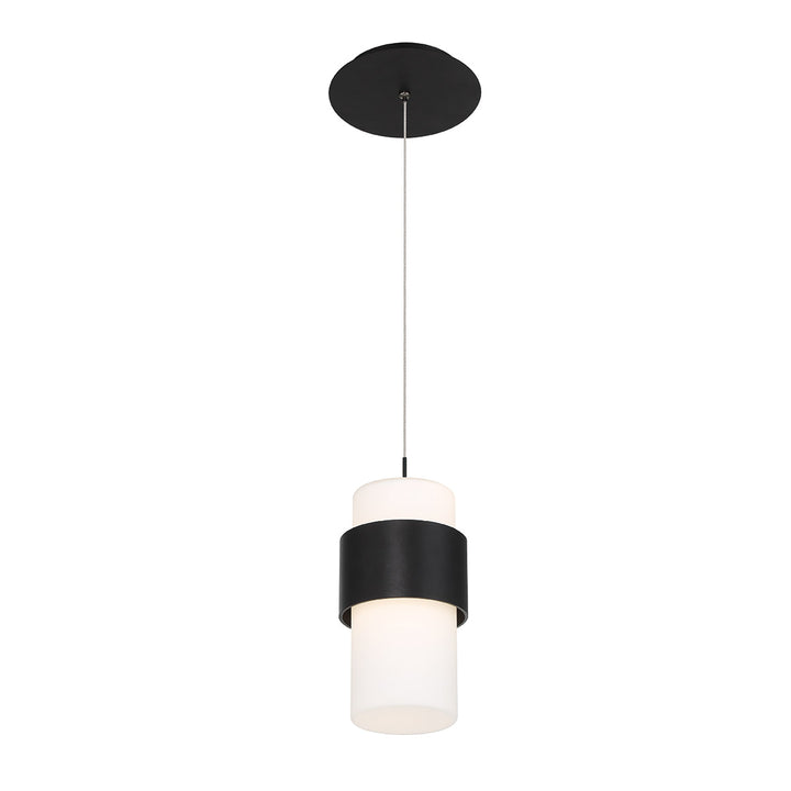 WAC Banded PD-68909-BK Pendant Light - Black