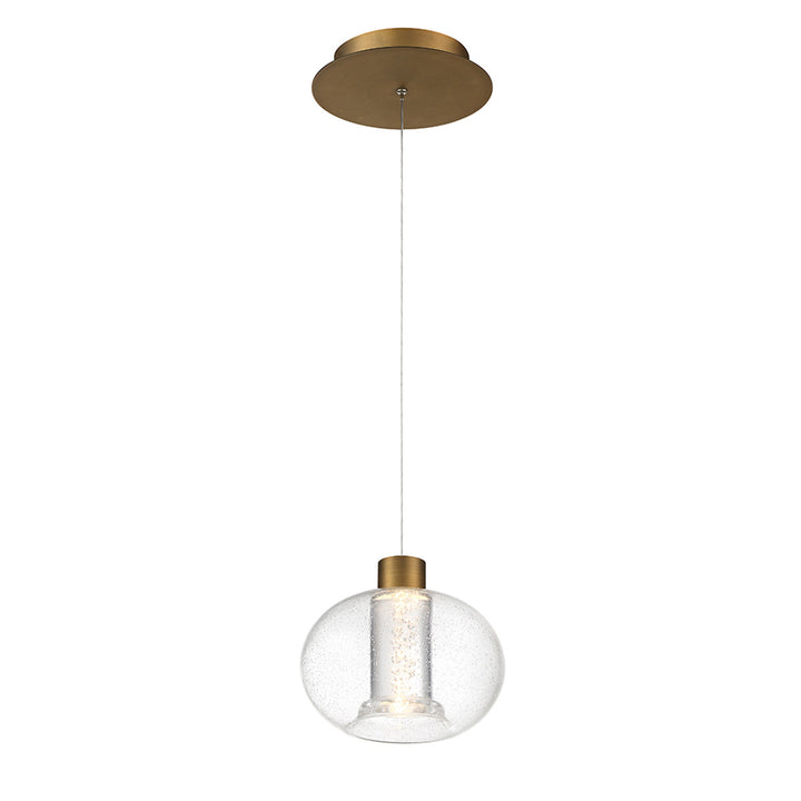 WAC Crater PD-98908-AB Pendant Light - Aged Brass