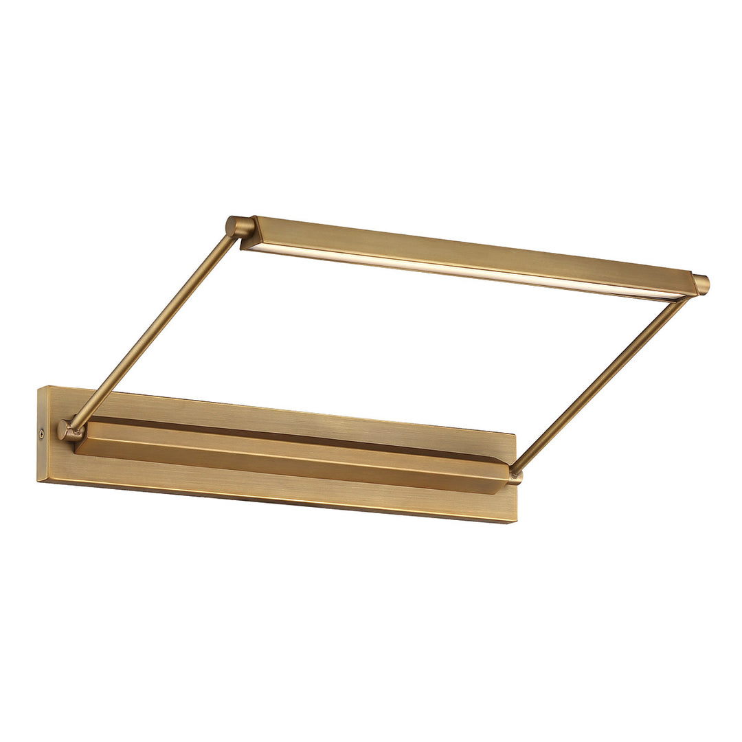 Wac Lighting PL-LED17-30-AB  Hudson Home Decor Aged Brass