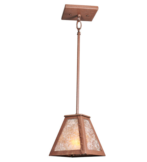 Meyda Tiffany Lighting 98766 Leaf Edge One Light Mini Pendant Outdoor Bronze / Dark