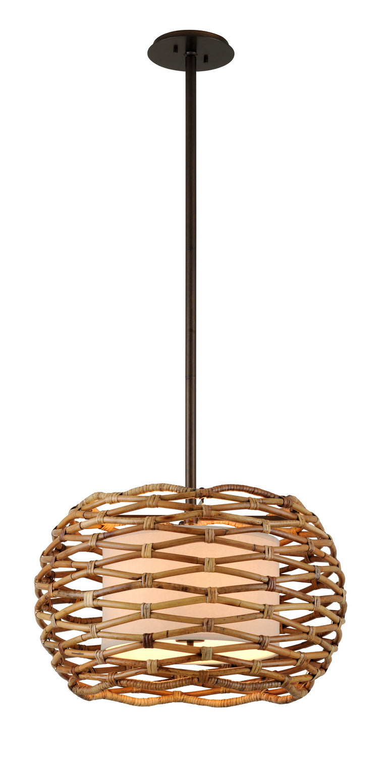 Troy Balboa F6747 Chandelier Light - Bronze