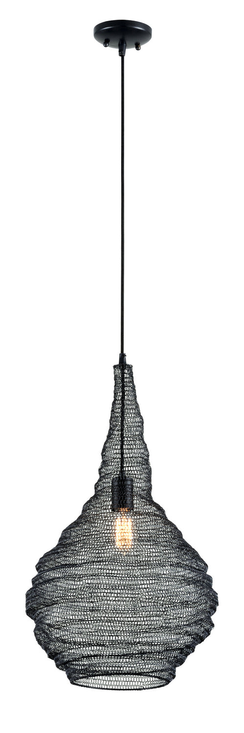 Troy Wabi Sabi F6771-SBK Pendant Light - Black