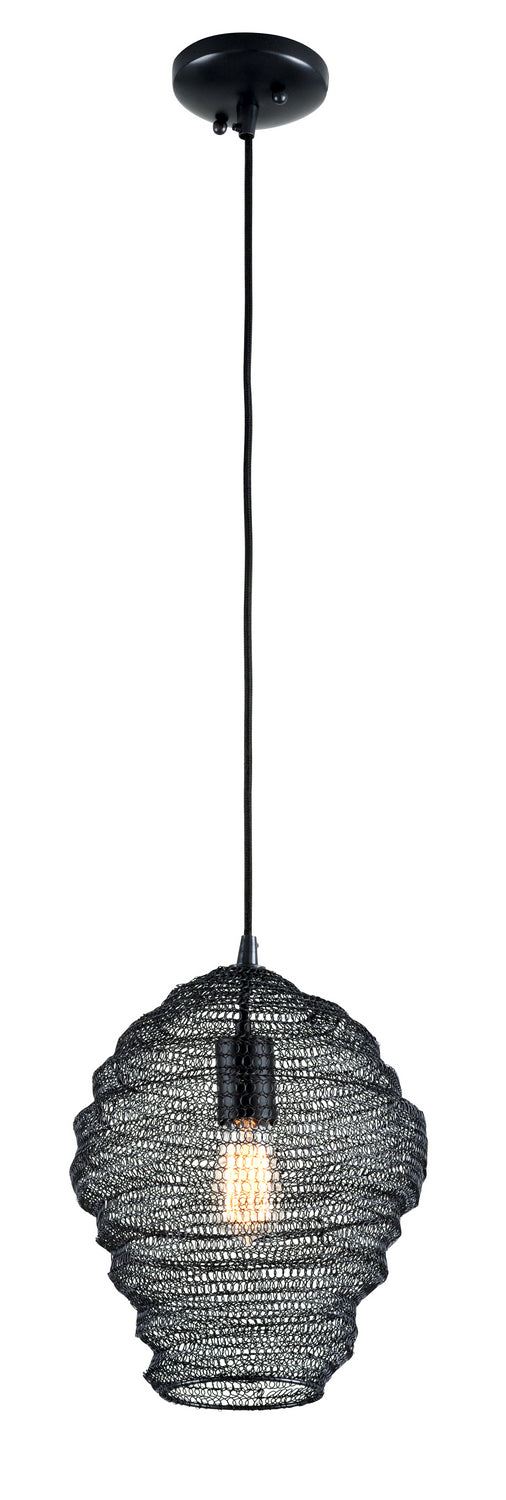 Troy Wabi Sabi F6773-SBK Pendant Light - Black