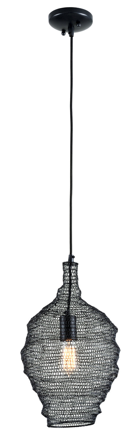 Troy Wabi Sabi F6775 Pendant Light - Black