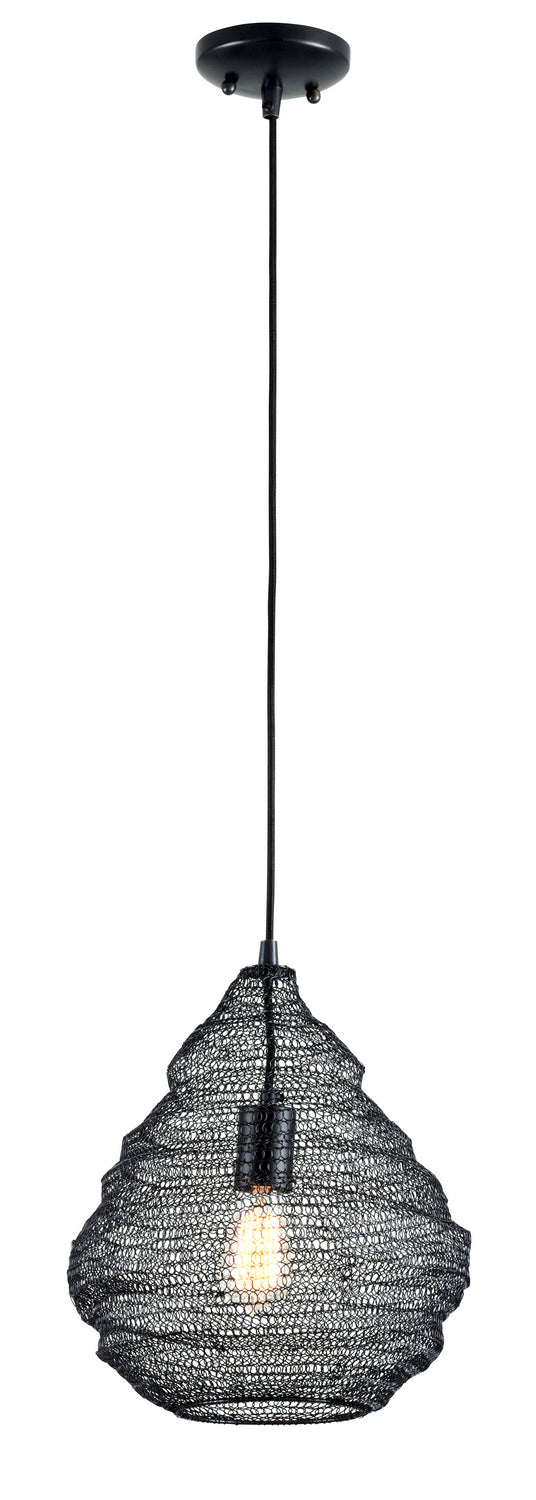 Troy Wabi Sabi F6776 Pendant Light - Black