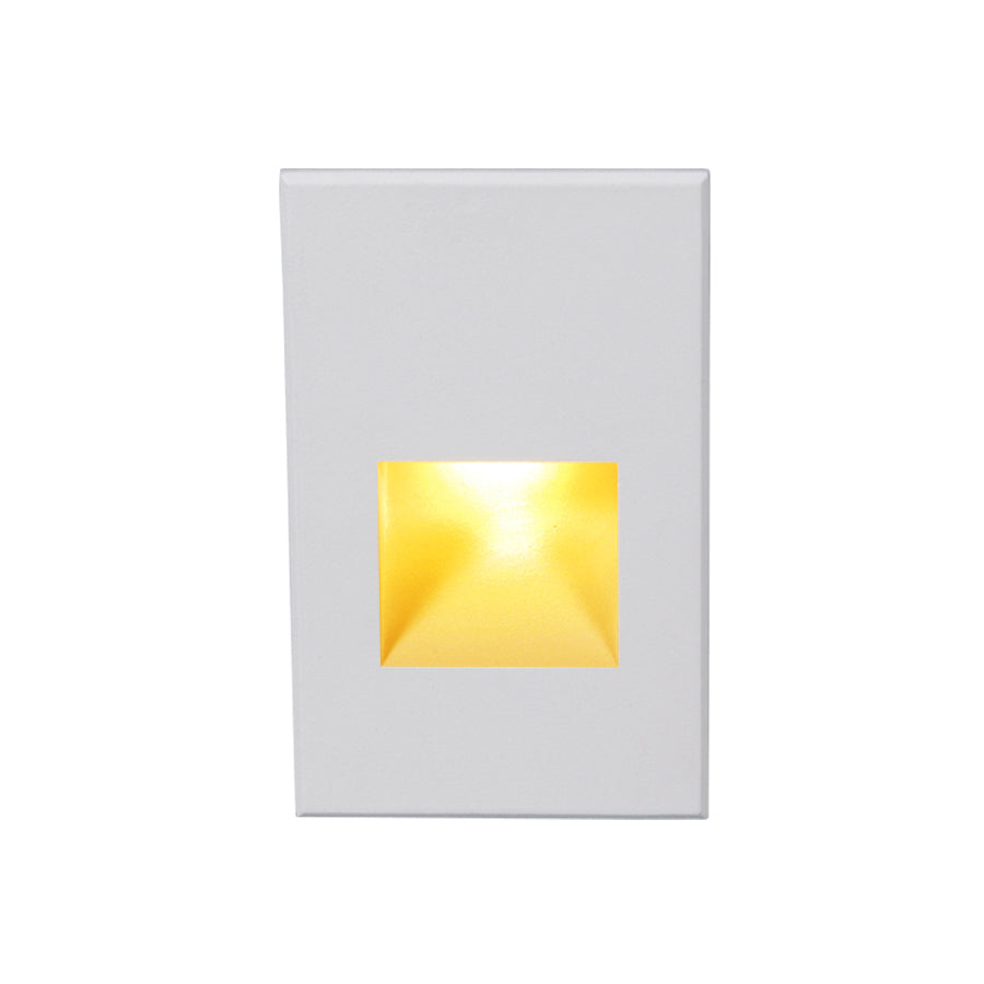 Wac Lighting WL-LED200-AM-WT  Ledme Step And Wall Lights Landscape Light White On Aluminum