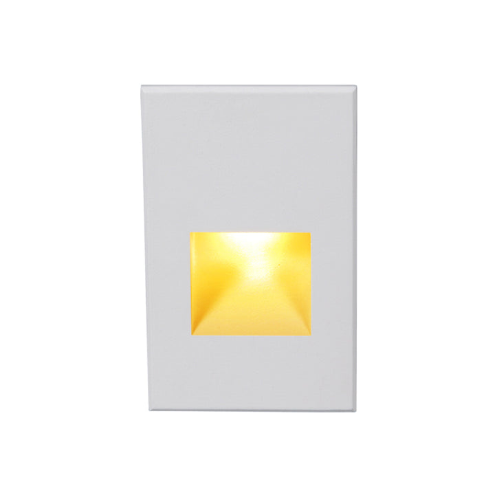 Wac Lighting WL-LED200-AM-WT  Ledme Step And Wall Lights Landscape Light White On Aluminum