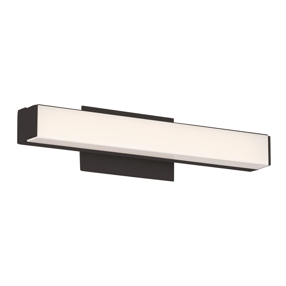 WAC Brink WS-77612-35-BK Bath Vanity Light 3 in. wide - Brushed Black