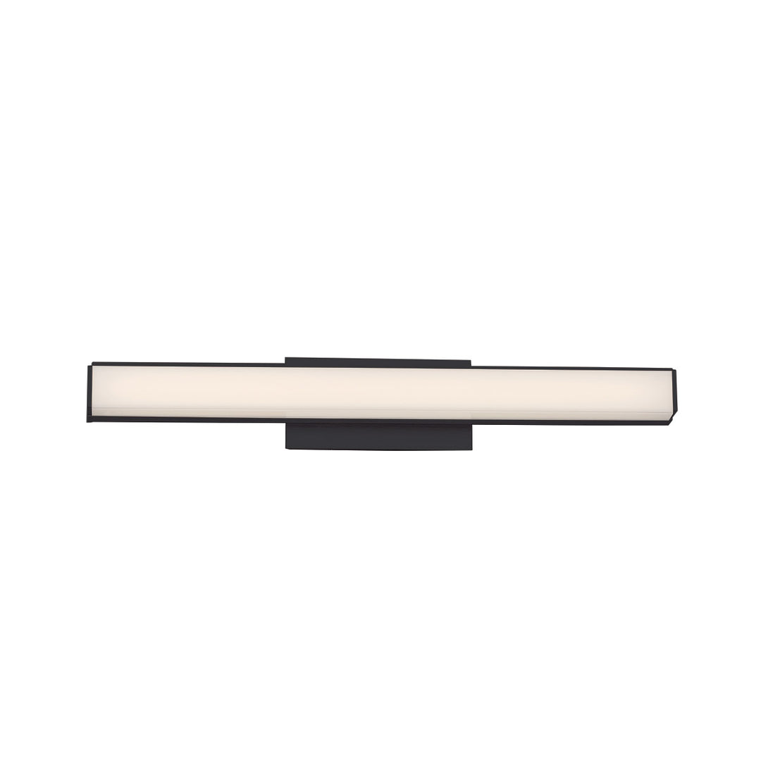 WAC Brink WS-77618-35-BK Bath Vanity Light 3 in. wide - Brushed Black