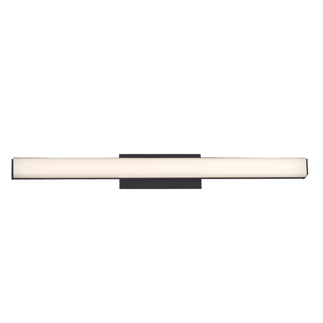 WAC Brink WS-77624-27-BK Bath Vanity Light 3 in. wide - Brushed Black