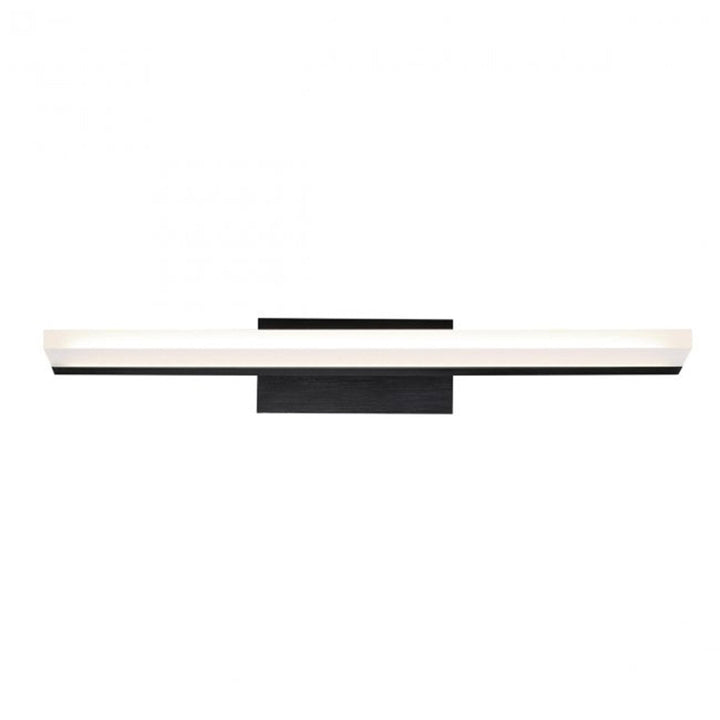 WAC Level WS-85618-BK Bath Vanity Light 4 in. wide - Black