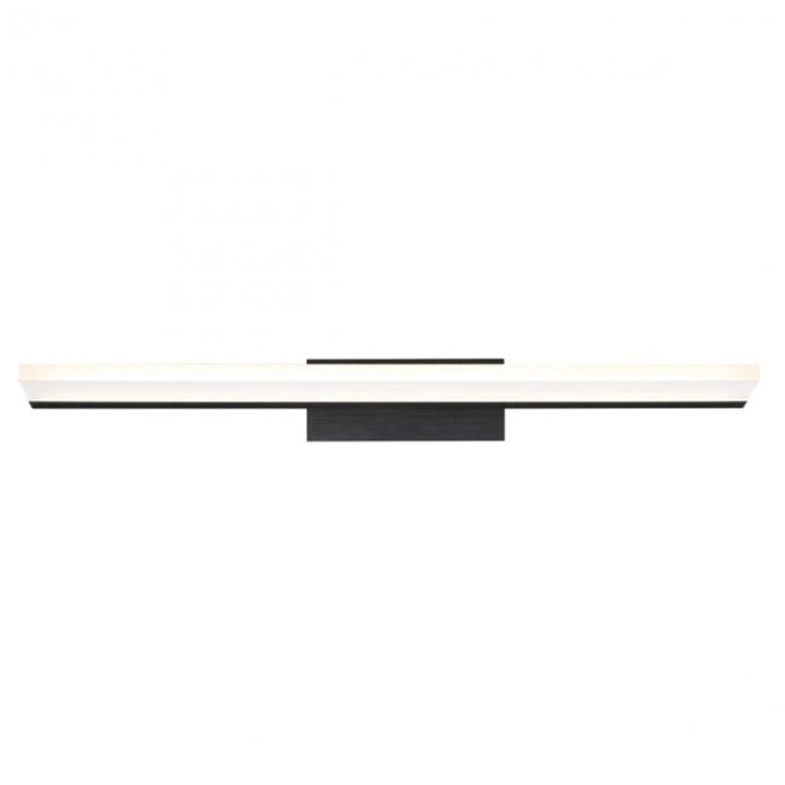 WAC Level WS-85624-BK Bath Vanity Light 5 in. wide - Black