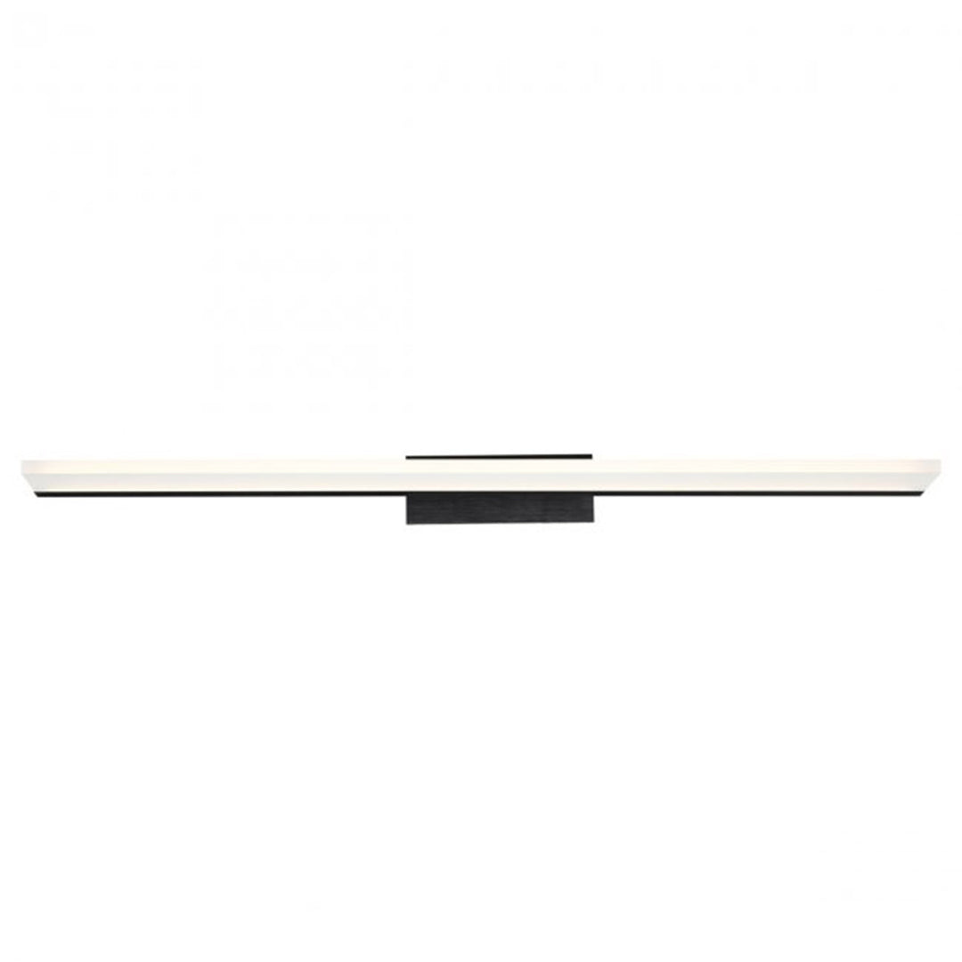 WAC Level WS-85636-BK Bath Vanity Light 5 in. wide - Black
