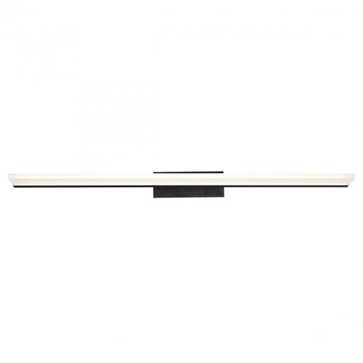WAC Level WS-85636-BK Bath Vanity Light 5 in. wide - Black