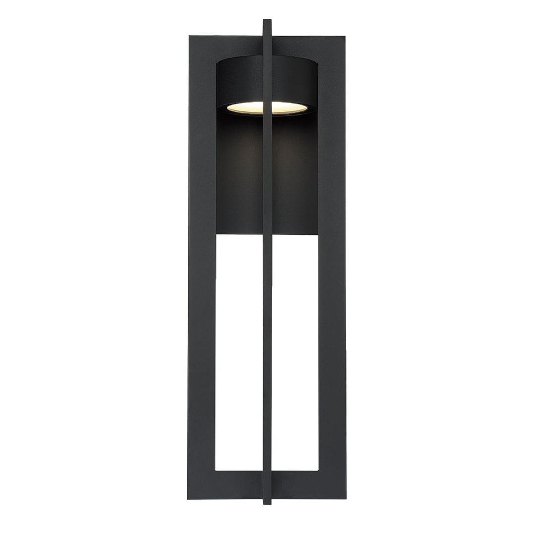 Wac Lighting WS-W48625-BK Modern Chamber Outdoor Black