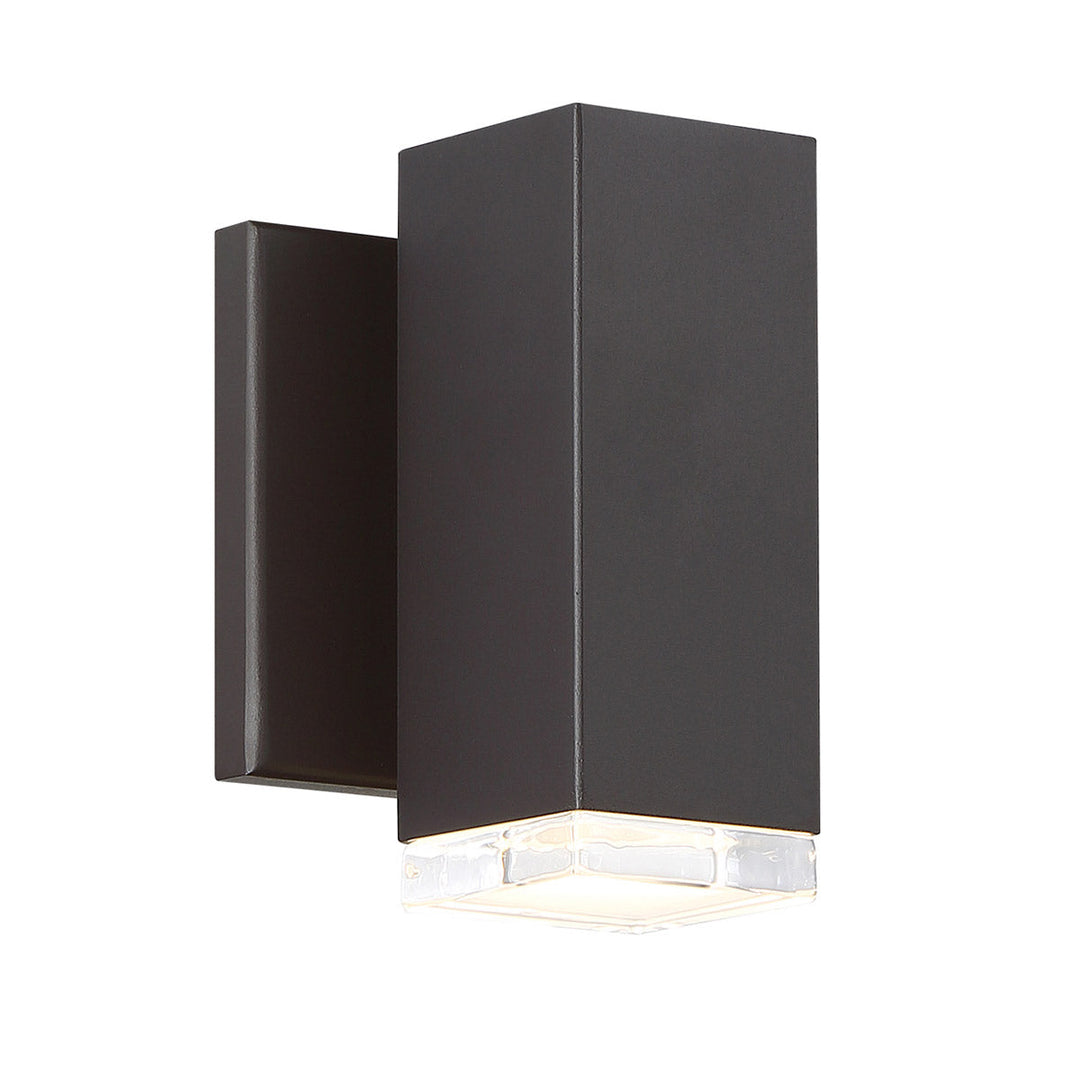 Wac Lighting WS-W61806-BZ Modern Block Outdoor Bronze
