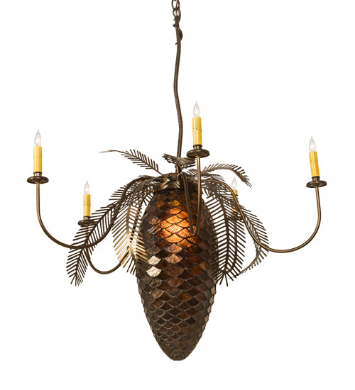 Meyda Tiffany Pinecone 98970 Pendant Light - Antique Copper