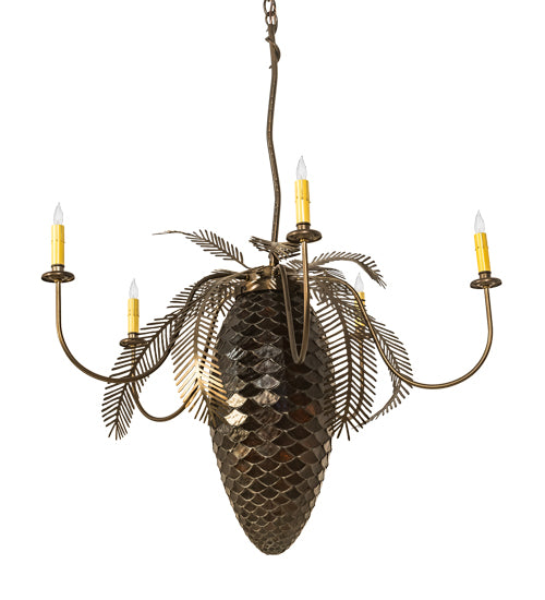 Meyda Tiffany Pinecone 98970 Pendant Light - Antique Copper