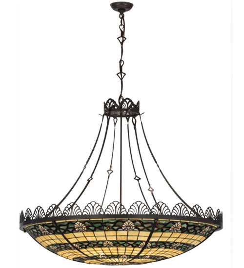 Meyda Tiffany Shell And Ribbon 98971 Pendant Light - Timeless Bronze