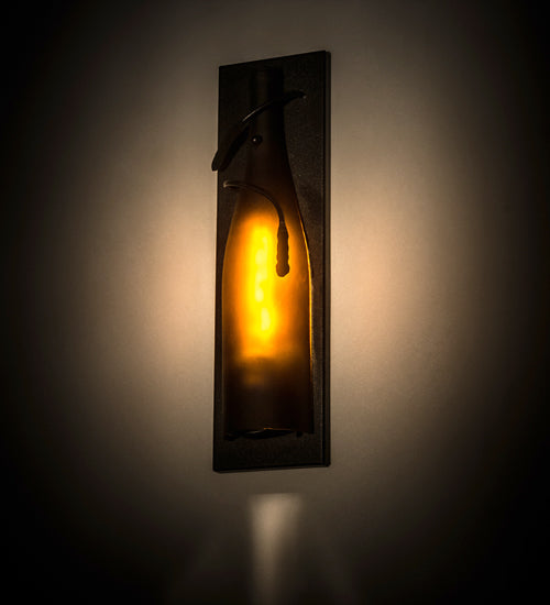 Meyda Tiffany Tuscan Vineyard 99009 Wall Light - Amber Sandblasted