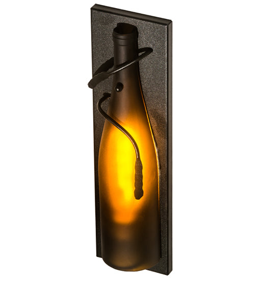 Meyda Tiffany Tuscan Vineyard 99009 Wall Light - Amber Sandblasted