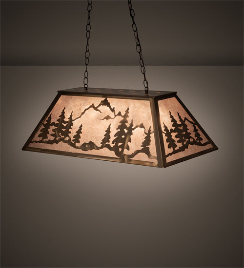 Meyda Tiffany Mountain Range 99025 Pendant Light - Antique Copper