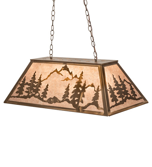 Meyda Tiffany Mountain Range 99025 Pendant Light - Antique Copper