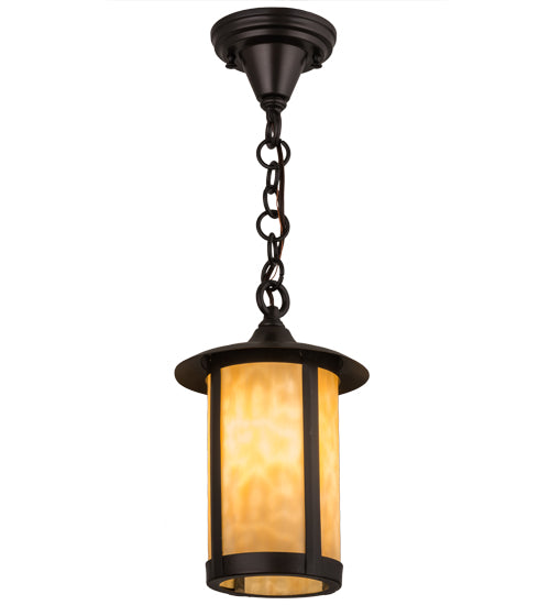 Meyda Tiffany Lighting 99117 Fulton One Light Pendant Outdoor Bronze / Dark