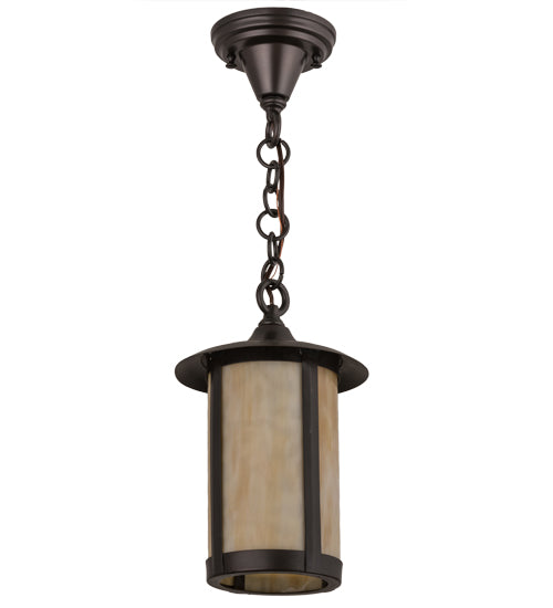 Meyda Tiffany Lighting 99117 Fulton One Light Pendant Outdoor Bronze / Dark