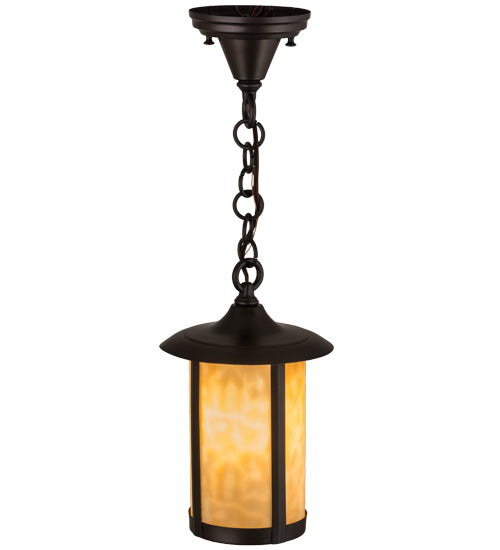 Meyda Tiffany Lighting 99117 Fulton One Light Pendant Outdoor Bronze / Dark