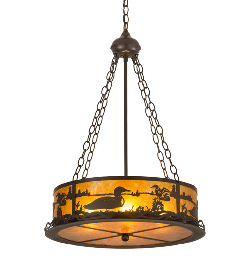 Meyda Tiffany Loon 99133 Pendant Light - Timeless Bronze